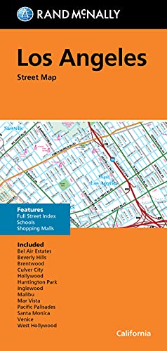 Rand McNally Folded Map: Los Angeles Street Map - Wide World Maps & MORE!
