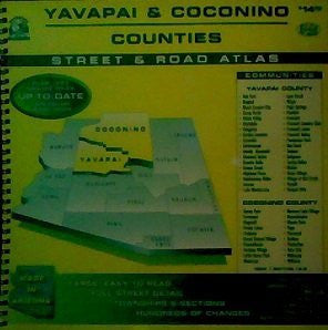 Yavapai County - Coconino County (Arizona) Street & Road Atlas, 1998 - Wide World Maps & MORE! - Book - Wide World Maps & MORE! - Wide World Maps & MORE!