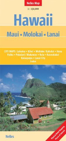 Hawaii : Maui, Molokai, Lanai - Wide World Maps & MORE! - Book - Wide World Maps & MORE! - Wide World Maps & MORE!