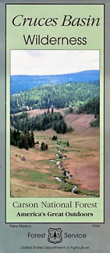 Cruces Basin Wilderness Area Map - Paper - Wide World Maps & MORE!