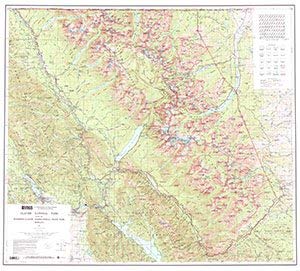 Glacier National Park Part of Waterton-Glacier International Peace Park, Montana Paper/Non-Laminated - Wide World Maps & MORE! - Book - Wide World Maps & MORE! - Wide World Maps & MORE!