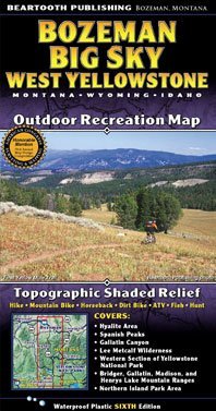 Bozeman/Big Sky, MT - Wide World Maps & MORE! - Sports - Beartooth Publishing - Wide World Maps & MORE!