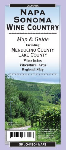 Napa Sonoma Wine Country Recreation Map (Great Pacific recreation & travel maps) - Wide World Maps & MORE! - Book - Wide World Maps & MORE! - Wide World Maps & MORE!