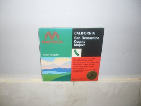 San Bernardino County Mojave (California) - Wide World Maps & MORE! - Book - Wide World Maps & MORE! - Wide World Maps & MORE!