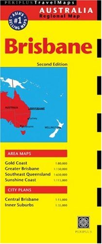 Brisbane Travel Map Second Edition (Australia Regional Maps) - Wide World Maps & MORE! - Book - Wide World Maps & MORE! - Wide World Maps & MORE!