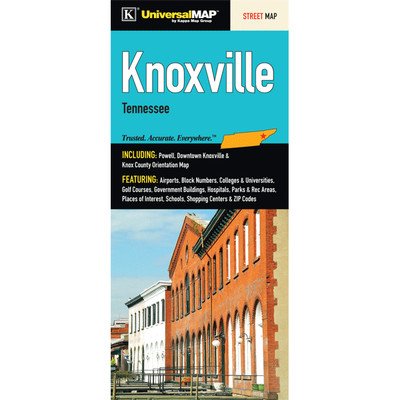 Knoxville/Knox County Fold Map - Wide World Maps & MORE!