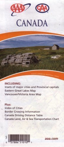 AAA CAA Canada: Including Insets of Major Cities & Provincial Capitals, Eastern Great Lakes Map, Van - Wide World Maps & MORE! - Book - Wide World Maps & MORE! - Wide World Maps & MORE!