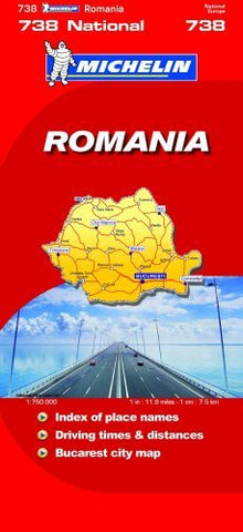 Romania (Michelin National Maps) - Wide World Maps & MORE! - Book - Wide World Maps & MORE! - Wide World Maps & MORE!