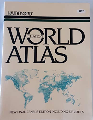 Citation World Atlas - Wide World Maps & MORE! - Book - Wide World Maps & MORE! - Wide World Maps & MORE!