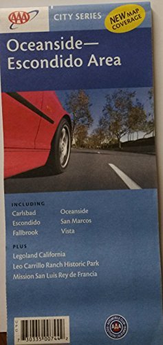 AAA City Series Oceanside - Escondido Area [Map] - Wide World Maps & MORE! - Book - Wide World Maps & MORE! - Wide World Maps & MORE!