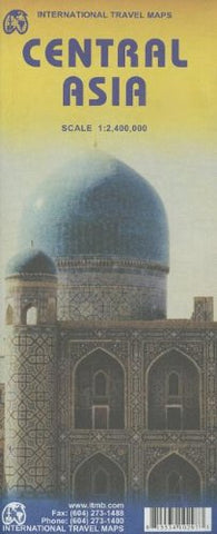 Central Asia Travel Reference Map 1:2.400.000 (International Travel Maps) - Wide World Maps & MORE! - Book - Wide World Maps & MORE! - Wide World Maps & MORE!
