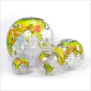 Transparent Ocean & Topographic Landmass (Inflatable World Globe 27") (Inflatable World Globe 27") - Wide World Maps & MORE! - Book - Wide World Maps & MORE! - Wide World Maps & MORE!