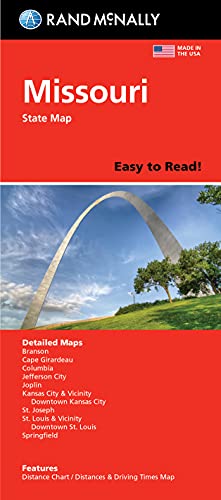 Easy To Read! Missouri State Map - Wide World Maps & MORE!