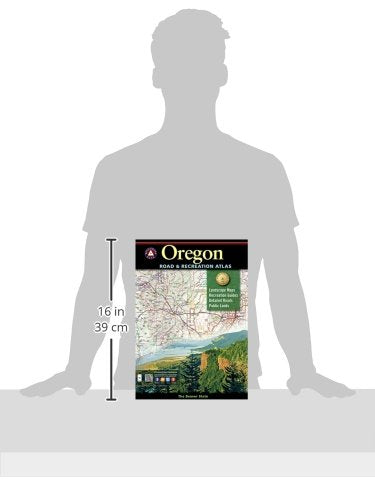 Oregon Benchmark Road & Recreation Atlas - Wide World Maps & MORE! - Book - Benchmark - Wide World Maps & MORE!