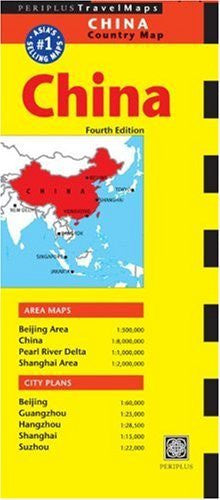 Periplus Travel Maps China: Country Map (Periplus Maps) - Wide World Maps & MORE! - Book - Brand: Periplus Editions - Wide World Maps & MORE!