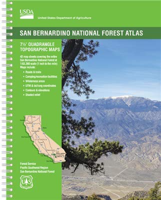 San Bernardino National Forest Atlas - Wide World Maps & MORE! - Book - Wide World Maps & MORE! - Wide World Maps & MORE!