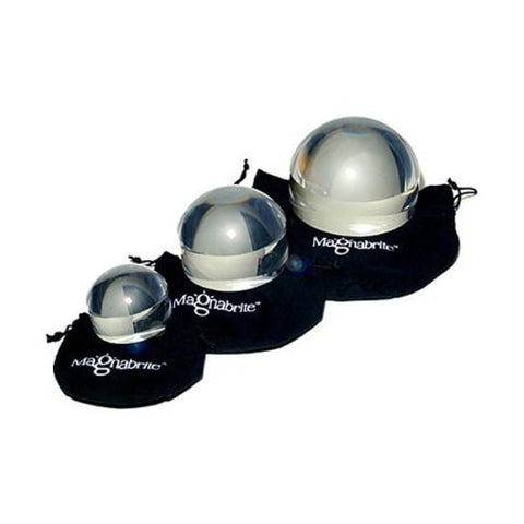 4X Magnabrite Bright Field Dome Magnifier 4.5 Inches - Wide World Maps & MORE! - Health and Beauty - MAGNIFYING AIDS - Wide World Maps & MORE!