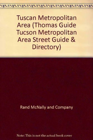 Rand McNally 2002 Metropolitan Tucson Area (Rand Mcnally Metropolitan Tucson Area) - Wide World Maps & MORE! - Book - Wide World Maps & MORE! - Wide World Maps & MORE!