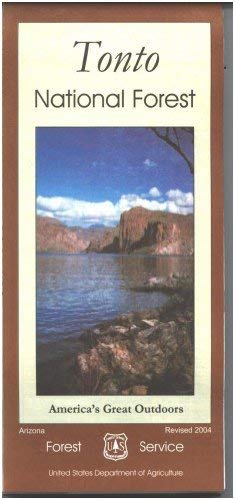 2004 Tonto National Forest Map - Paper [Collectible - Like New] - Wide World Maps & MORE! - Map - U.S. Forest Service - Wide World Maps & MORE!