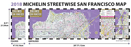 Streetwise San Francisco Map - Laminated City Center Street Map of San Francisco, California (Michelin Streetwise Maps) - Wide World Maps & MORE!