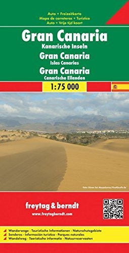 Gran Canaria (English and German Edition) - Wide World Maps & MORE! - Book - Freytag & Berndt - Wide World Maps & MORE!