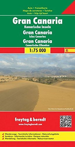 Gran Canaria (English and German Edition) - Wide World Maps & MORE! - Book - Freytag & Berndt - Wide World Maps & MORE!