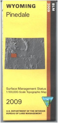 Map: Pinedale - Surface Mangement - Wide World Maps & MORE! - Book - Wide World Maps & MORE! - Wide World Maps & MORE!