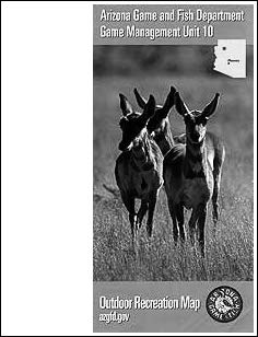 Arizona Game & Fish Department Game Management Unit 10 Outdoor Recreation Map Paper/Non-Laminated - Wide World Maps & MORE! - Book - Wide World Maps & MORE! - Wide World Maps & MORE!