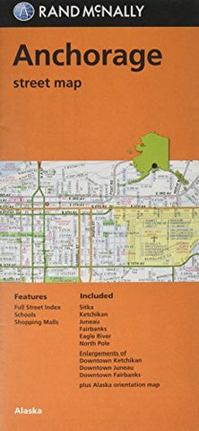 Anchorage Street Map (Rand McNally) - Wide World Maps & MORE! - Map - Rand McNally & Company - Wide World Maps & MORE!