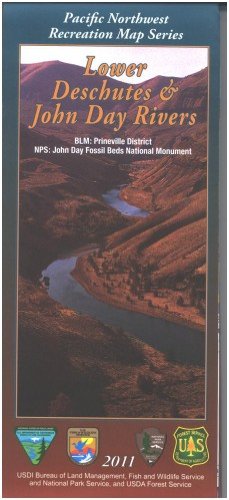 Map: Lower Deschutes River/ John Day River - Wide World Maps & MORE! - Book - Wide World Maps & MORE! - Wide World Maps & MORE!