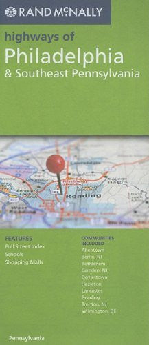Rand McNally Folded Map: Philadelphia & SE Pennsylvania Highways (Rand McNally Highways Of...) - Wide World Maps & MORE! - Book - Wide World Maps & MORE! - Wide World Maps & MORE!