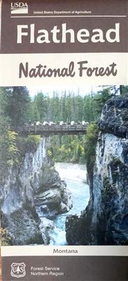 Flathead National Forest. Montana - Wide World Maps & MORE! - Book - Wide World Maps & MORE! - Wide World Maps & MORE!