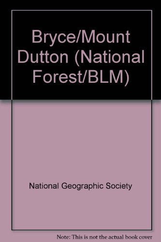 Paunsaugunt Plateau, Mount Dutton, and Bryce Canyon, Utah, USA - Wide World Maps & MORE! - Book - Wide World Maps & MORE! - Wide World Maps & MORE!