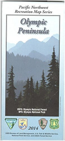 Olympic Peninsula Forest Service Map - Wide World Maps & MORE! - Book - Wide World Maps & MORE! - Wide World Maps & MORE!