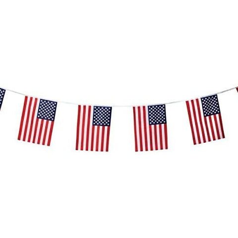BNF GFLGBNT2 USA String Flags, 12 by 18" - Wide World Maps & MORE! - Lawn & Patio - BNF - Wide World Maps & MORE!
