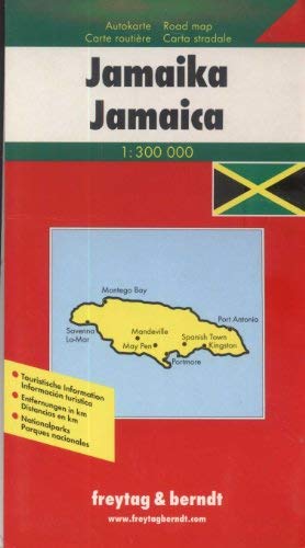 Jamaica (Freytag & Berndt Road Map) - Wide World Maps & MORE! - Book - Freytag & Berndt - Wide World Maps & MORE!