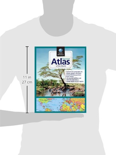 Rand McNally Classroom Atlas of the World - Wide World Maps & MORE! - Book - Wide World Maps & MORE! - Wide World Maps & MORE!