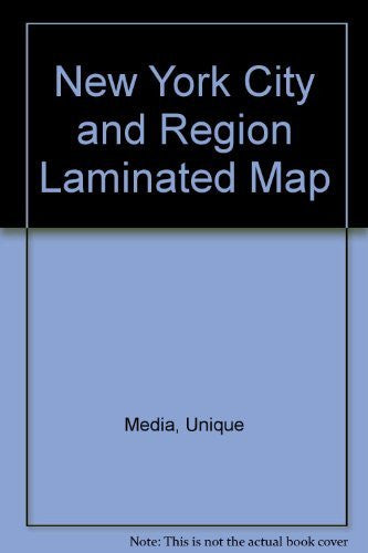 New York City and Region Laminated Map - Wide World Maps & MORE! - Book - Wide World Maps & MORE! - Wide World Maps & MORE!