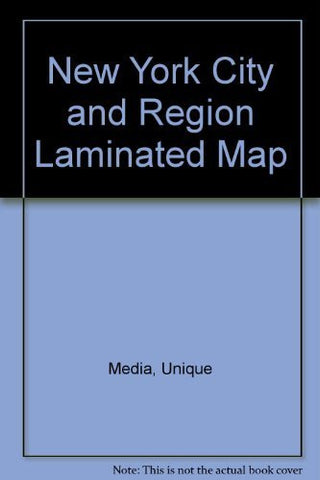 New York City and Region Laminated Map - Wide World Maps & MORE! - Book - Wide World Maps & MORE! - Wide World Maps & MORE!