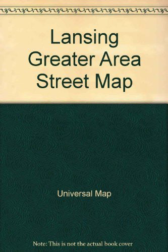 Lansing Greater Area Street Map - Wide World Maps & MORE! - Book - Wide World Maps & MORE! - Wide World Maps & MORE!