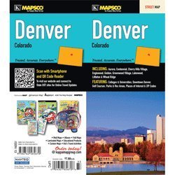 Denver Colorado Street Map (MapsCo) - Wide World Maps & MORE! - Map - Kappa Map Group - Wide World Maps & MORE!