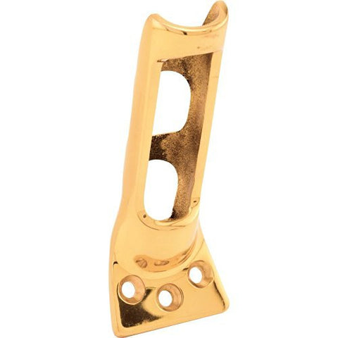 Prime-Line Products U 10074 Flag Pole Holder, 3/4-Inch Pole, Polished Solid Brass - Wide World Maps & MORE! - Home Improvement - Prime-Line Products - Wide World Maps & MORE!