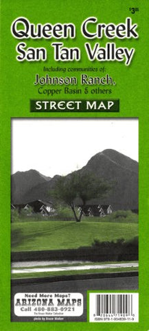 Queen Creek · San Tan Valley Including Communities of Johnson Ranch, Copper B... - Wide World Maps & MORE! -  - Wide World Maps & MORE! - Wide World Maps & MORE!