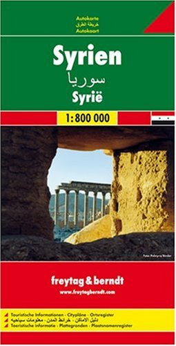 Syria Map (English, French, Italian and German Edition) - Wide World Maps & MORE! - Book - Wide World Maps & MORE! - Wide World Maps & MORE!