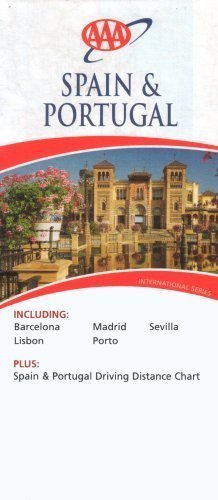 Spain & Portgual: Including Barcelona, Lisbon, Madrid, Porto, Sevilla: Plus Spain & Portugal Driving Distance Chart: Travel with Someone - Wide World Maps & MORE! - Book - Wide World Maps & MORE! - Wide World Maps & MORE!