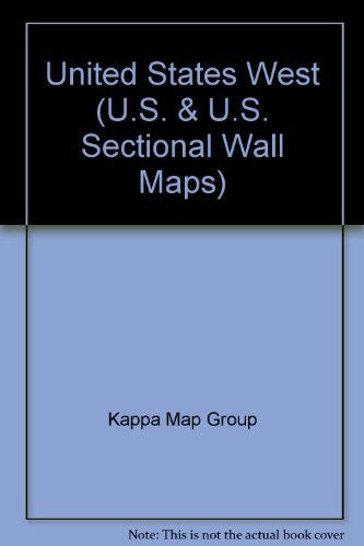 United States West (U.S. & U.S. Sectional Wall Maps) - Wide World Maps & MORE! - Book - Wide World Maps & MORE! - Wide World Maps & MORE!