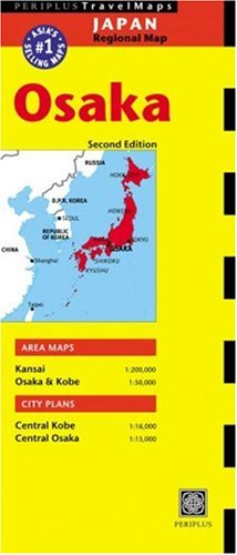 Osaka Travel Map: 2nd Edition (Periplus Travel Maps) - Wide World Maps & MORE! - Book - Wide World Maps & MORE! - Wide World Maps & MORE!