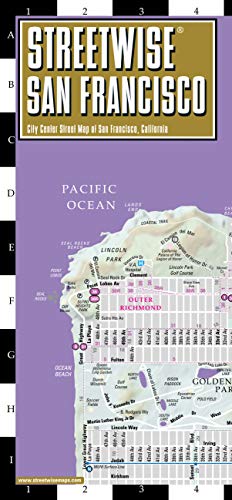 Streetwise San Francisco Map - Laminated City Center Street Map of San Francisco, California (Michelin Streetwise Maps) - Wide World Maps & MORE!