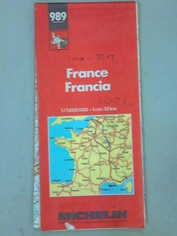 France Francia 989 - Wide World Maps & MORE! - Book - Wide World Maps & MORE! - Wide World Maps & MORE!