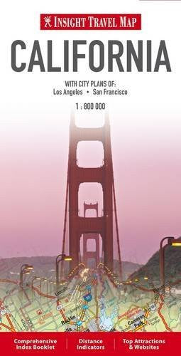 Insight Travel Maps: California - Wide World Maps & MORE! - Book - Wide World Maps & MORE! - Wide World Maps & MORE!